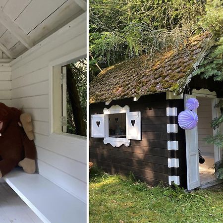 Szeroki Bor Oaza W Puszczy Z Sauna, Bania I Jacuzzi Extérieur photo