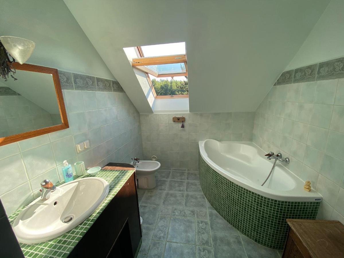 Szeroki Bor Oaza W Puszczy Z Sauna, Bania I Jacuzzi Extérieur photo