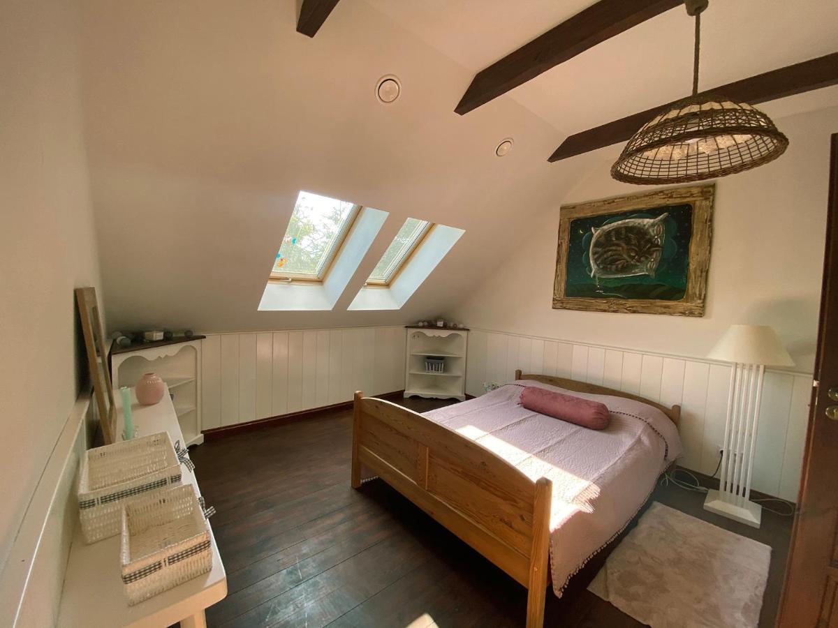 Szeroki Bor Oaza W Puszczy Z Sauna, Bania I Jacuzzi Extérieur photo