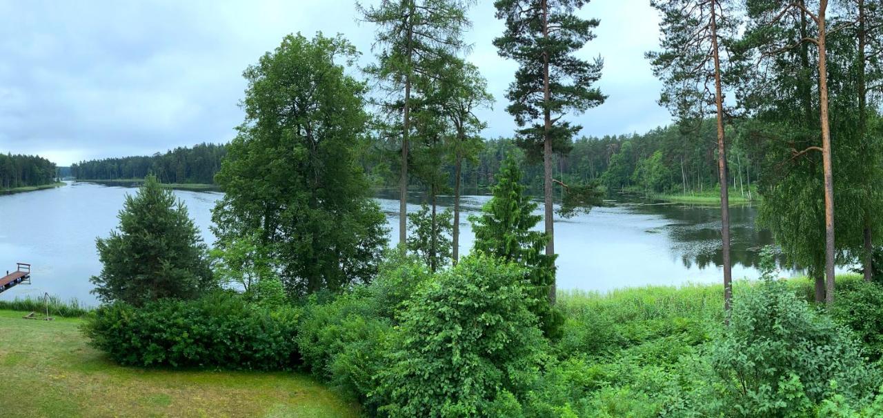 Szeroki Bor Oaza W Puszczy Z Sauna, Bania I Jacuzzi Extérieur photo